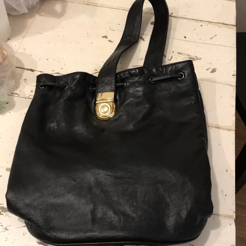 Silver blue USA sling bag